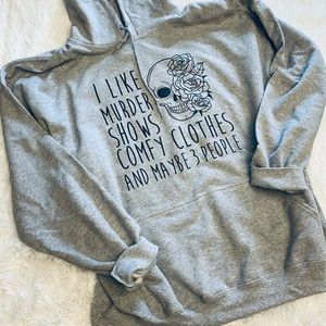 Murder shows comfy clothes sweatshirt !